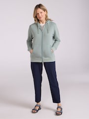 Mountain Warehouse Green Womens Essentials Full Zip Hoodie - Image 8 of 13
