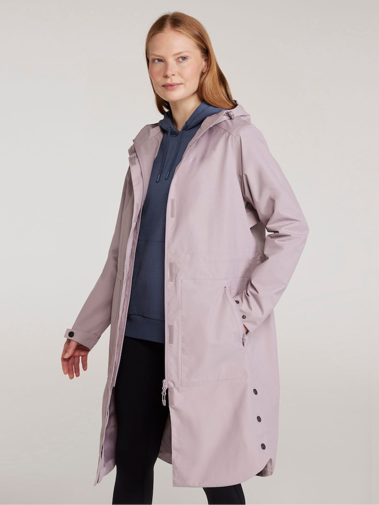 Mountain Warehouse Purple Womens Hannah Extreme Waterproof Jacket - Image 1 of 8 Mountain Warehouse Purple Womens Hannah Extreme Waterproof Jacket - Image 1 of 8