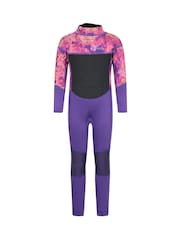 Mountain Warehouse Pink Kids Printed Full Wetsuit - Image 1 of 8