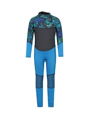 Mountain Warehouse Blue Kids Printed Full Wetsuit - Image 1 of 8