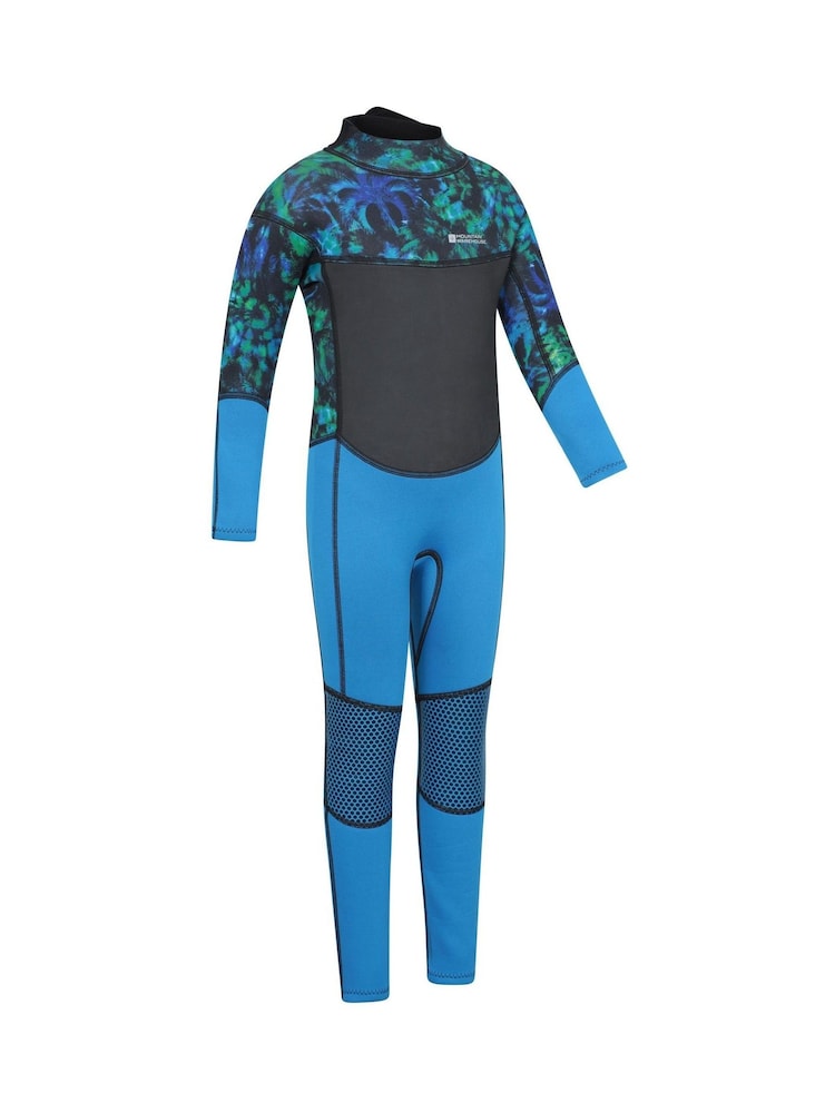 Mountain Warehouse Blue Kids Printed Full Wetsuit - Image 2 of 8