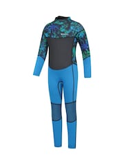 Mountain Warehouse Blue Kids Printed Full Wetsuit - Image 4 of 8