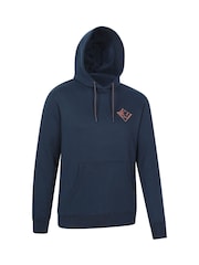 Mountain Warehouse Blue Mens 3 Peaks Mountain Hoodie - Image 2 of 7