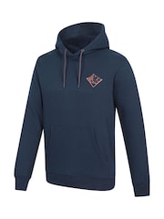 Mountain Warehouse Blue Mens 3 Peaks Mountain Hoodie - Image 4 of 7