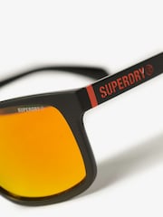 Superdry Black Square Sunglasses - Image 2 of 2