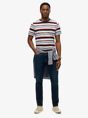 Футболка в полоску из 100% хлопка Superdry Essentials - Image 1 of 6