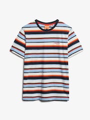 Футболка в полоску из 100% хлопка Superdry Essentials - Image 5 of 6