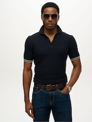 Superdry Black Square Metal Sunglasses - Image 1 of 3