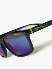 Superdry Blue Square Sunglasses - Image 2 of 2