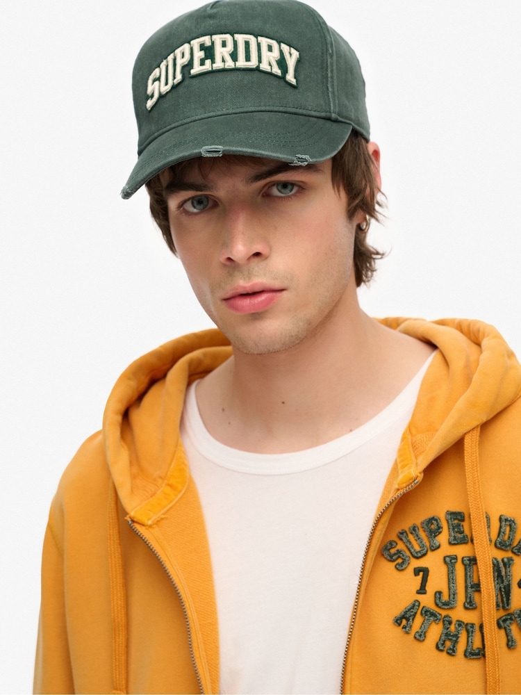Superdry Vintage Athletic 100% Cotton Zip Hoodie - Bild 4 von 4