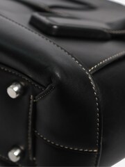 Bottega Veneta Black Bottega Arco Intrecciato Tote Bag - Image 7 of 8