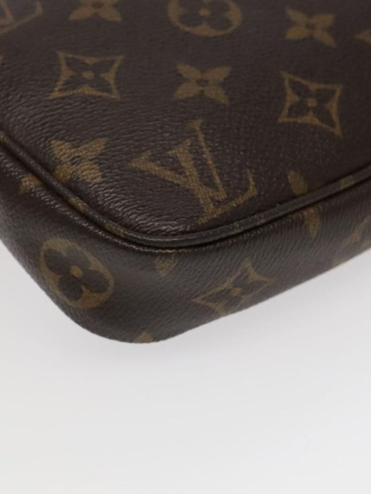 Louis Vuitton Brown Vintage 2004 Monogram Pochette Bag - Image 10 of 10