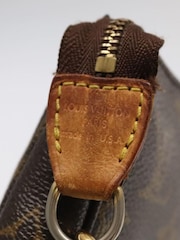 Louis Vuitton Brown Vintage 2004 Monogram Pochette Bag - Image 5 of 10