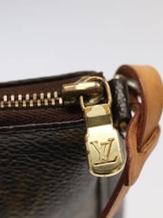 Louis Vuitton Brown Vintage 2004 Monogram Pochette Bag - Image 7 of 10