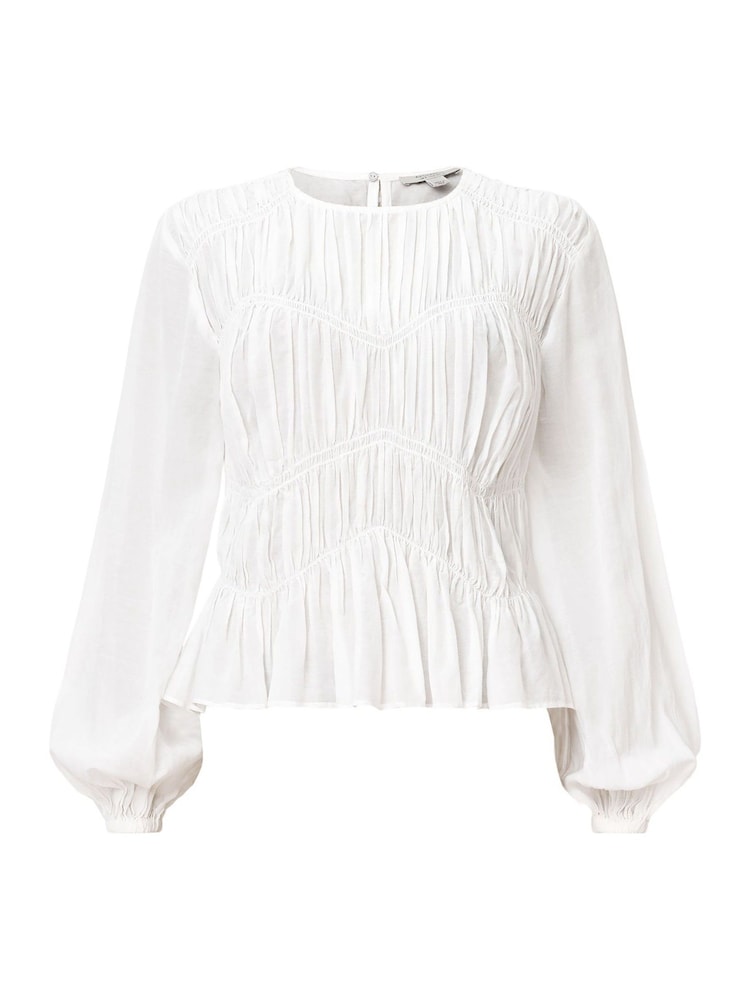 AllSaints White Melani Top - Image 7 of 7