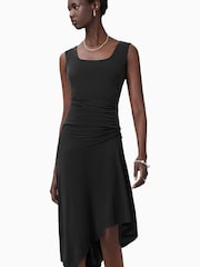 AllSaints Black Tami Cupro Vest - Image 2 of 7