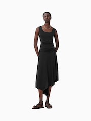 AllSaints Black Tami Cupro Vest - Image 4 of 7
