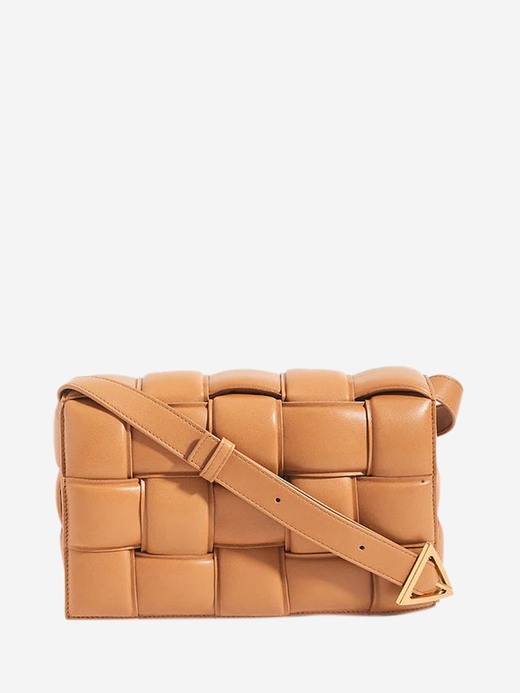 Bottega Veneta Brown Padded Cassette Shoulder Bag - Image 2 of 5