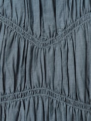 AllSaints Blue Melani Top - Image 4 of 8