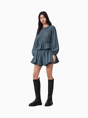 AllSaints Blue Melani Top - Image 6 of 8