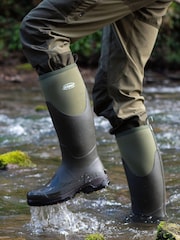 Grisport Green Mudmaster Premium Neoprene Wellingtons - Image 1 of 9