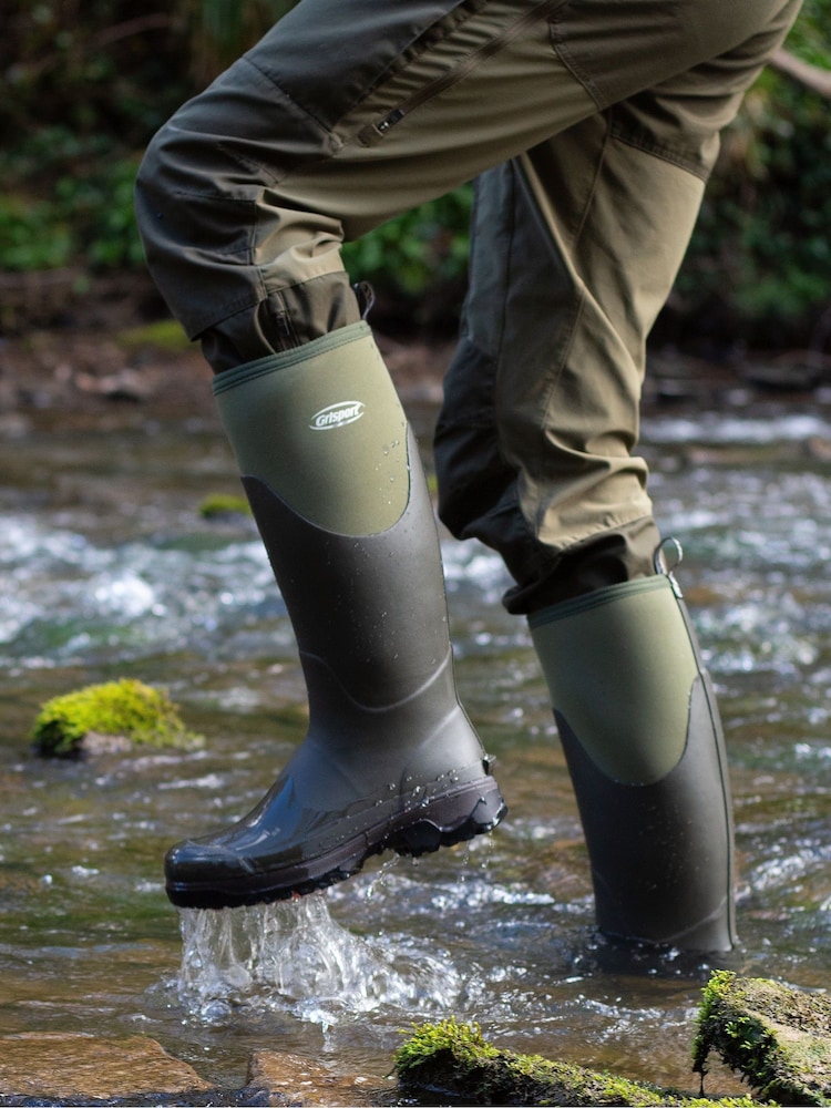 Grisport Green Mudmaster Premium Neoprene Wellingtons - Image 9 of 9 Grisport Green Mudmaster Premium Neoprene Wellingtons - Image 9 of 9