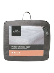 The Fine Bedding Company White Deluxe Dual Layer Topper - Image 3 of 4