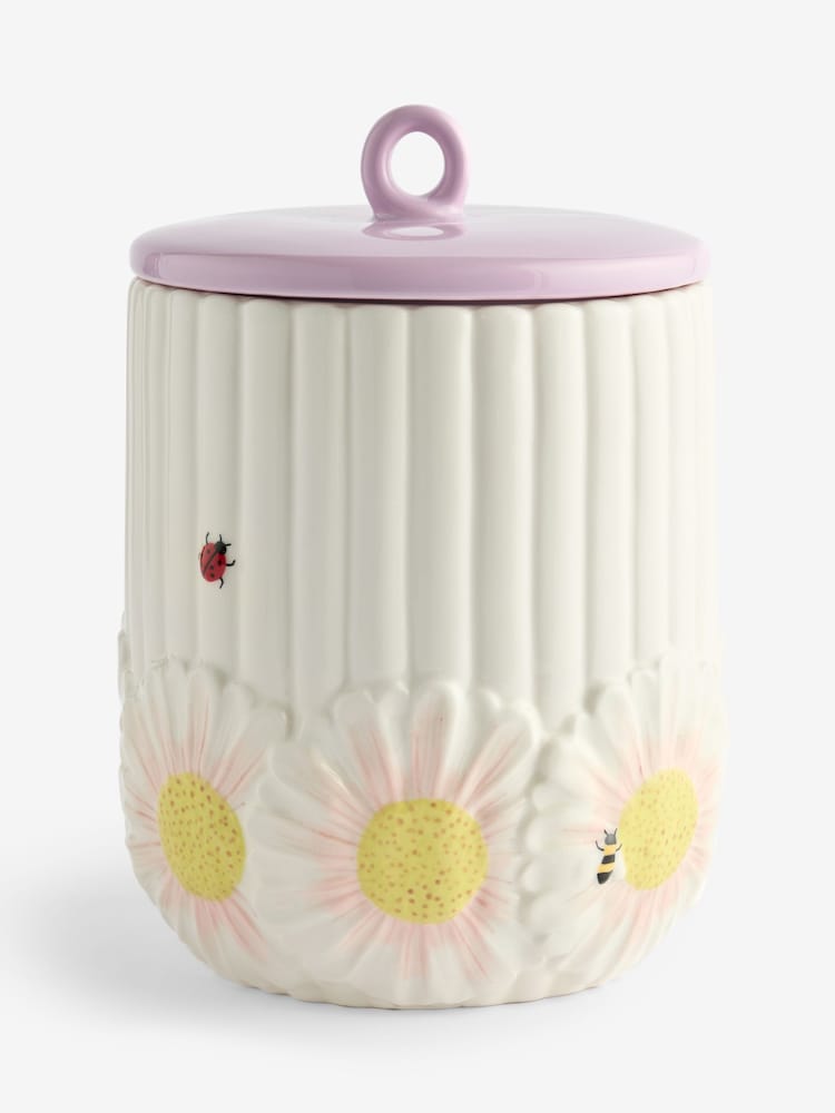Floral Ceramic Bread Bin - Bild 1 von 1