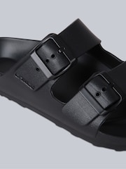 Animal Black Womens Shore Sliders - Image 4 of 5