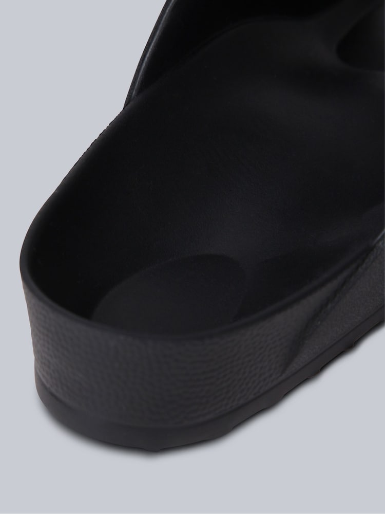 Animal Black Womens Shore Sliders - Image 5 of 5