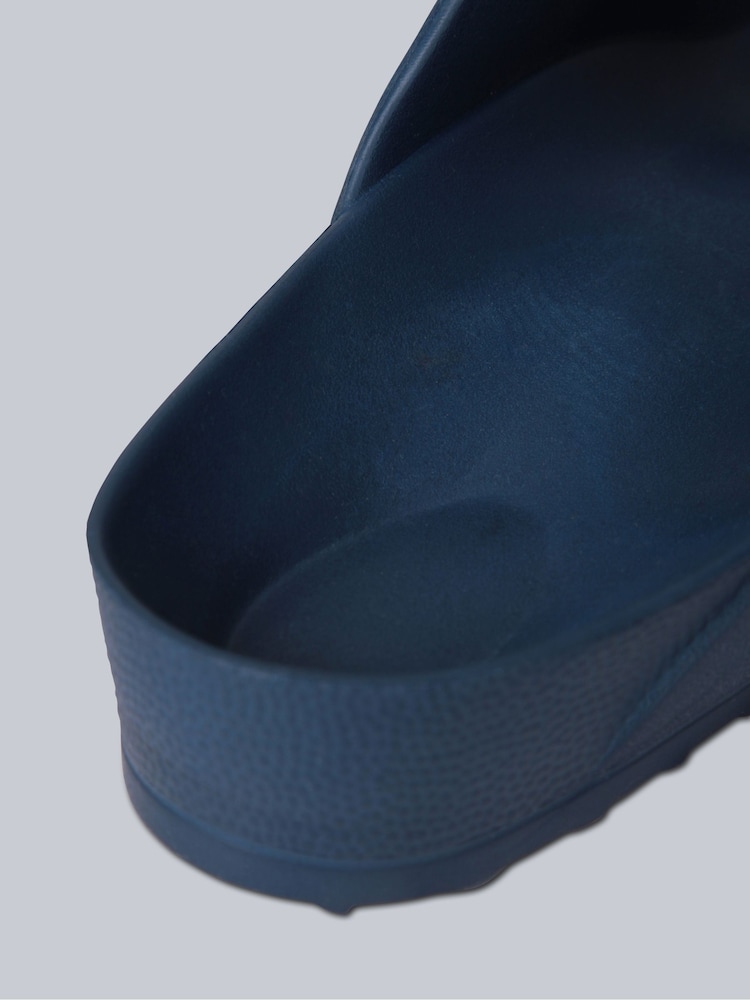 Animal Blue Womens Shore Sliders - Image 5 of 5