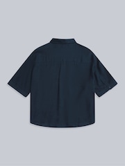 Animal Blue Womens Nova Linen Shirt - Image 2 of 5
