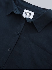 Animal Blue Womens Nova Linen Shirt - Image 3 of 5
