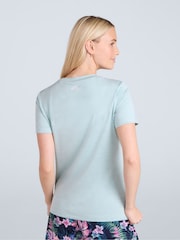 Animal Blue Womens Latero Hybrid Swim Quick Drying T-Shirt - Image 2 of 9