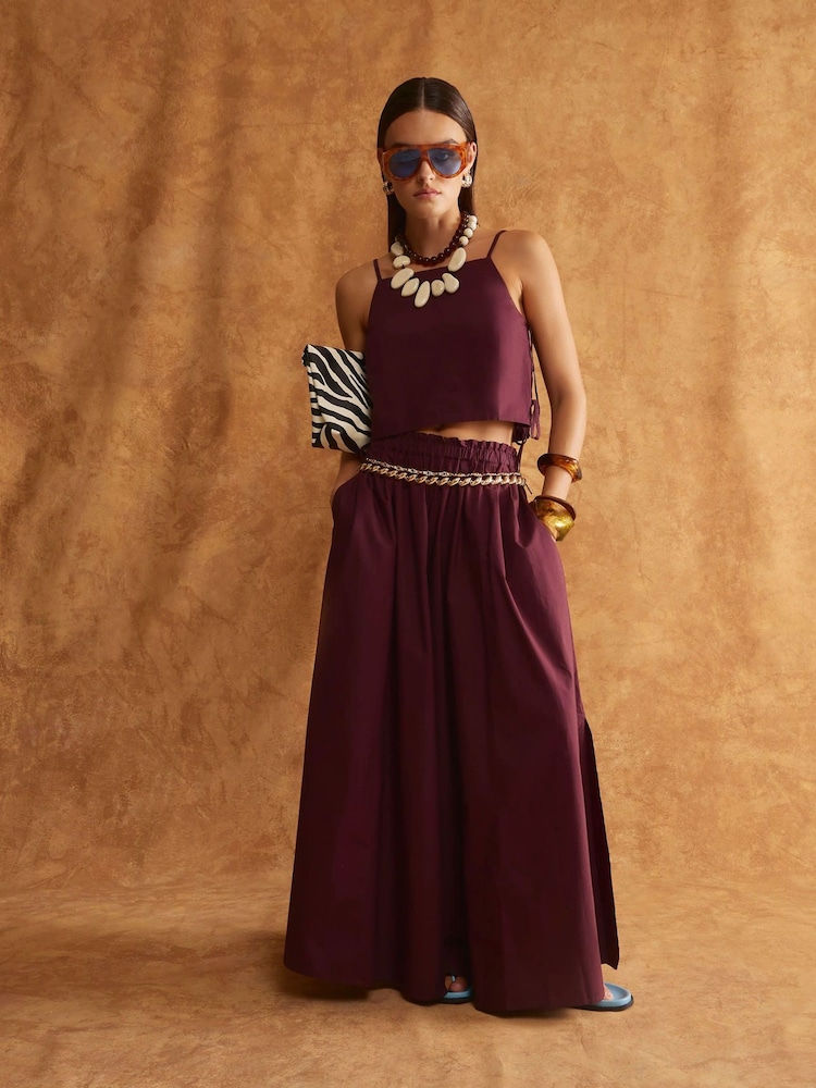 River Island Purple Poplin Camisoles - Image 1 of 4