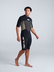 Animal Black Mens Slater 2mm Shorty Wetsuit - Image 3 of 4