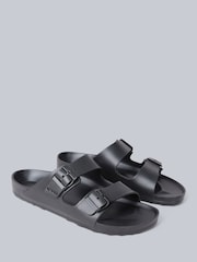 Animal Black Mens Shore Sliders - Image 1 of 5