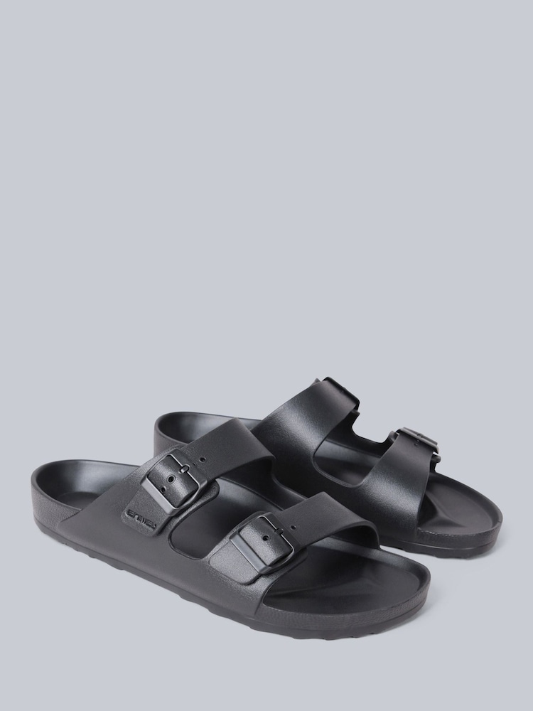 Animal Black Mens Shore Sliders - Image 1 of 5