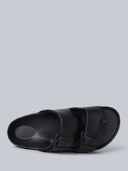 Animal Black Mens Shore Sliders - Image 2 of 5