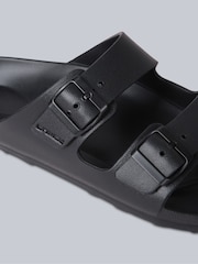 Animal Black Mens Shore Sliders - Image 4 of 5
