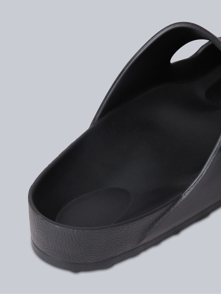 Animal Black Mens Shore Sliders - Image 5 of 5