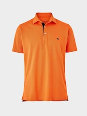 Savile Row Company Pique Short Sleeve 100% Cotton Polo Shirt - Image 1 of 2