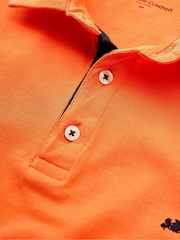 Savile Row Company Pique Short Sleeve 100% Cotton Polo Shirt - Image 2 of 2