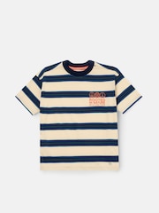 Angel & Rocket Natural Jayden Yarn Dyed Stripe T-Shirt - Image 5 of 7