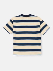 Angel & Rocket Natural Jayden Yarn Dyed Stripe T-Shirt - Image 6 of 7