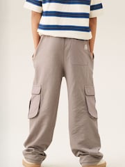 Angel & Rocket Brown Dylan Fleece Cargo Trousers - Image 2 of 8