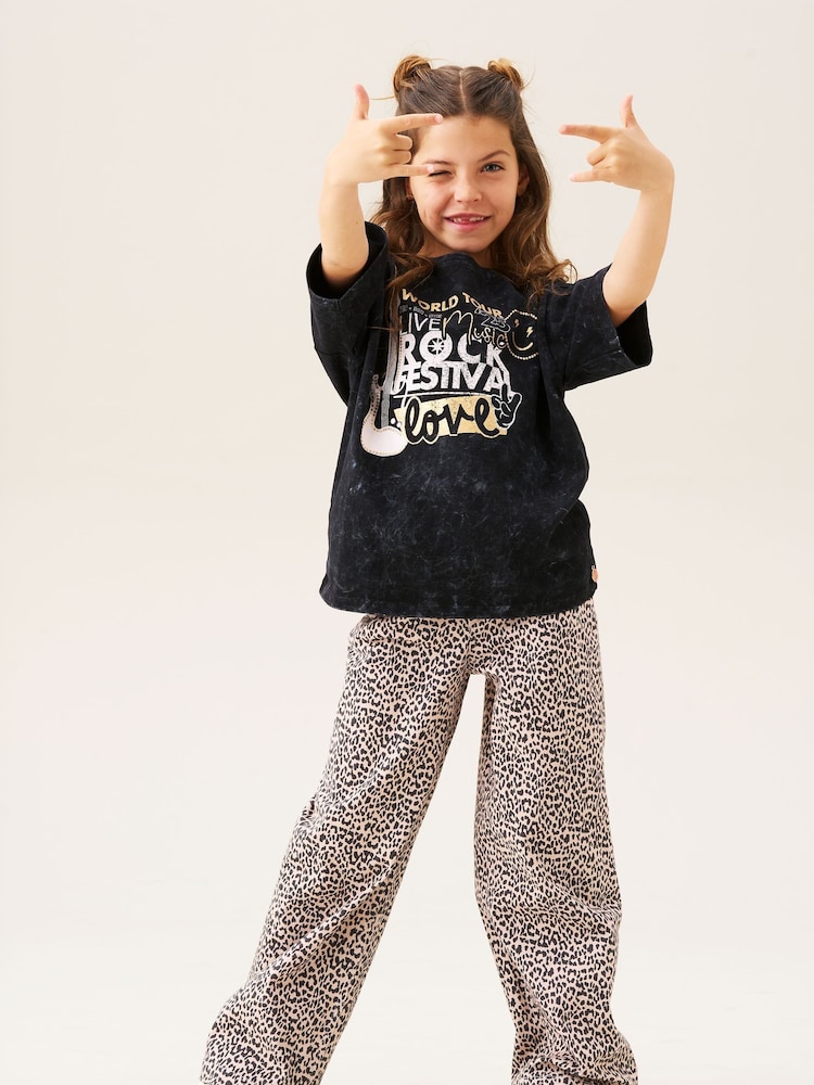 Angel & Rocket Black Edie Band T-Shirt - Image 2 of 5