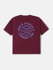 Angel & Rocket Red Relaxed Fit Josiah Graphic Print T-Shirt - Image 6 of 7
