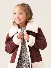 Angel & Rocket Red Halle Faux Leather Fur Jacket - Image 5 of 8