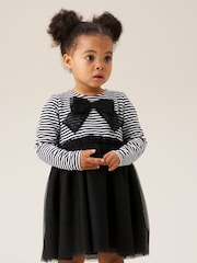 Angel & Rocket Black Carrie Bow Tutu Dress - Image 1 of 8